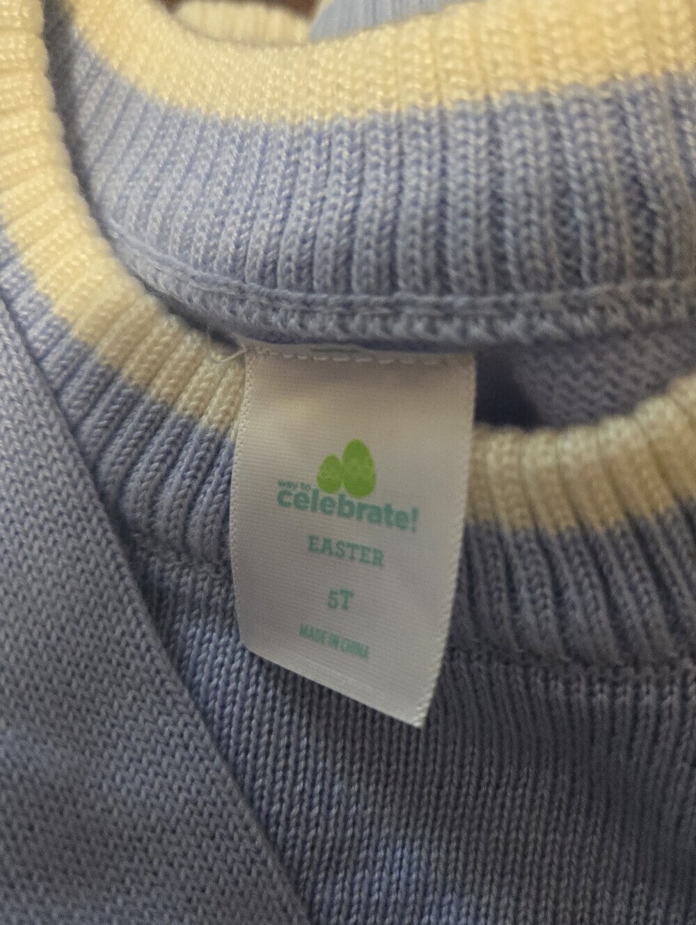 Lot Of 4 New Sweaters Bunny Rabbit 12m, 18m, 4T And 5T All New With Tags - Picture 7 of 7